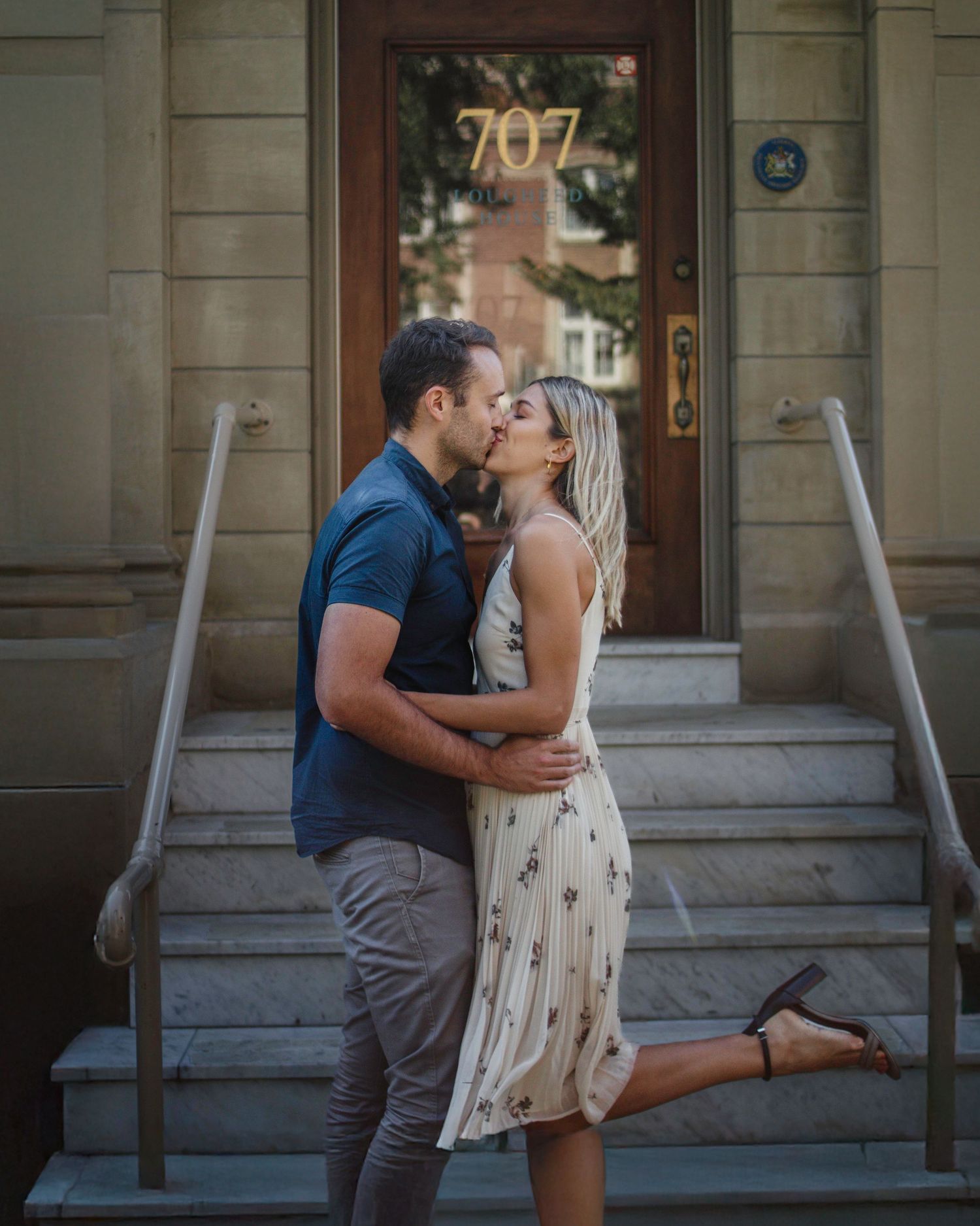Outdoor engagement session in Calgary, AB