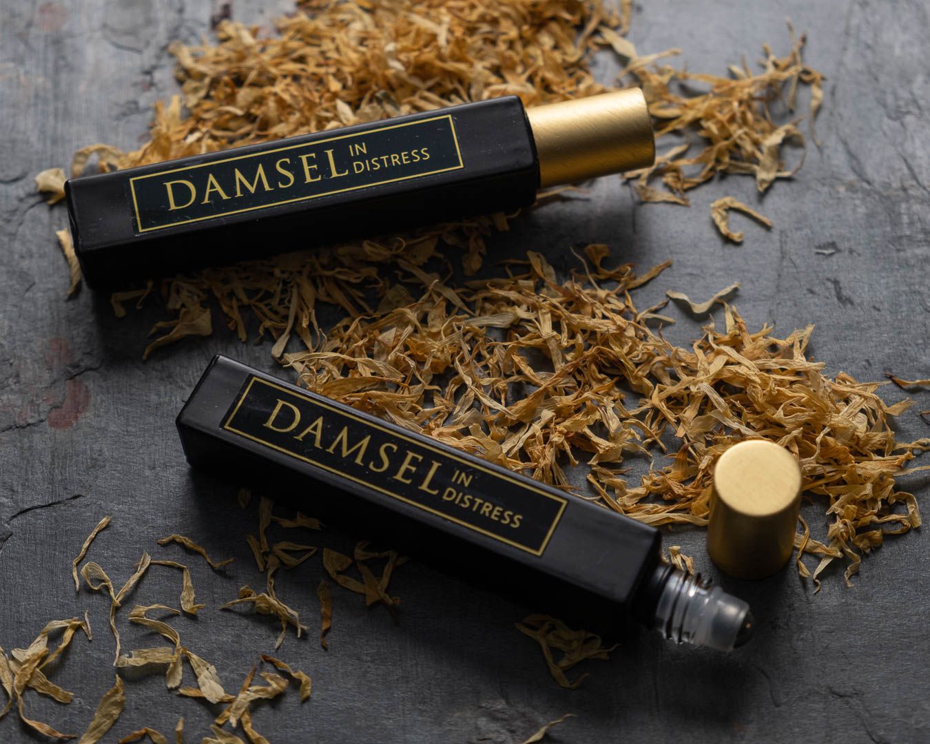 Branding photo of roll on scent bottle