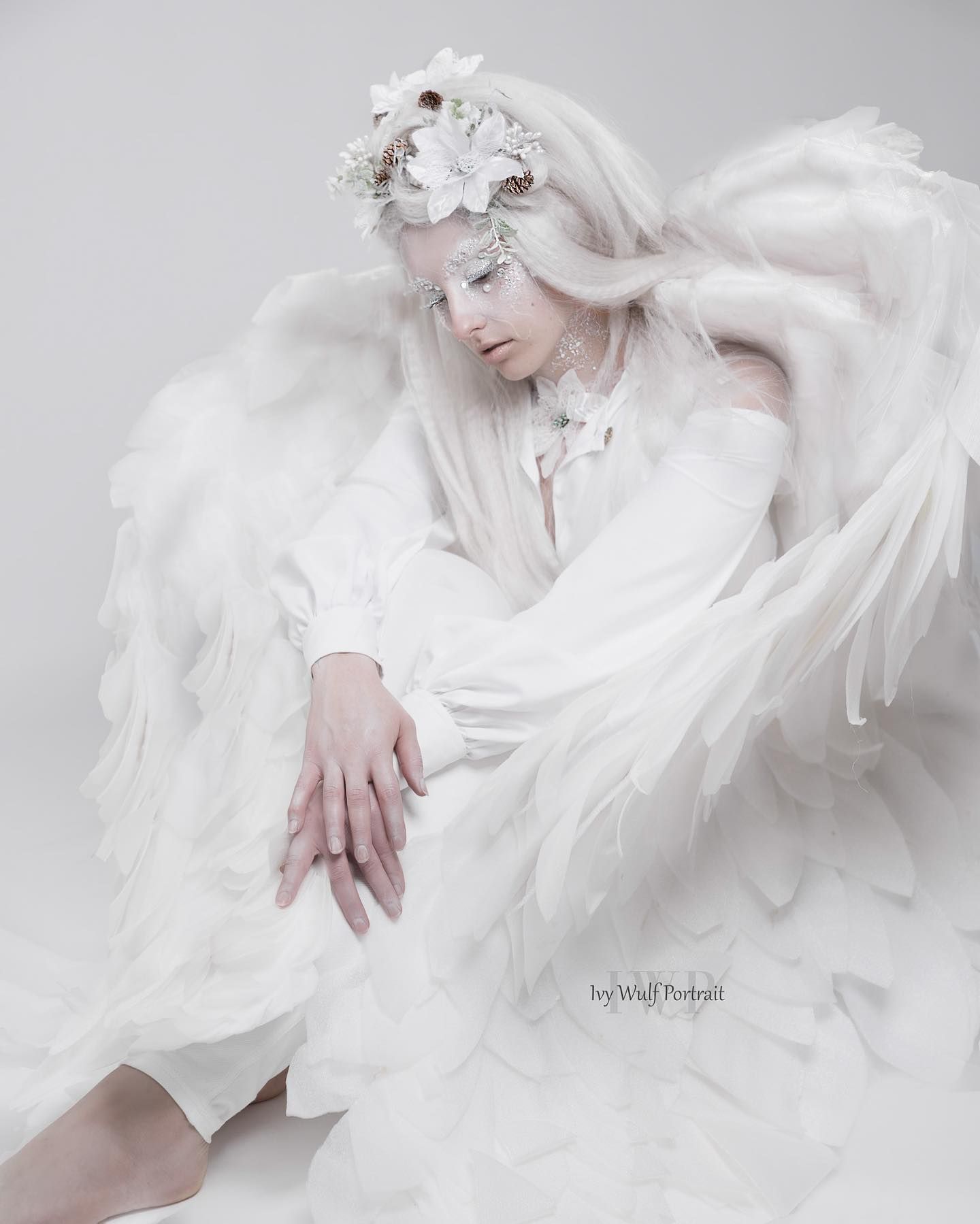 Angel wings, silent night!