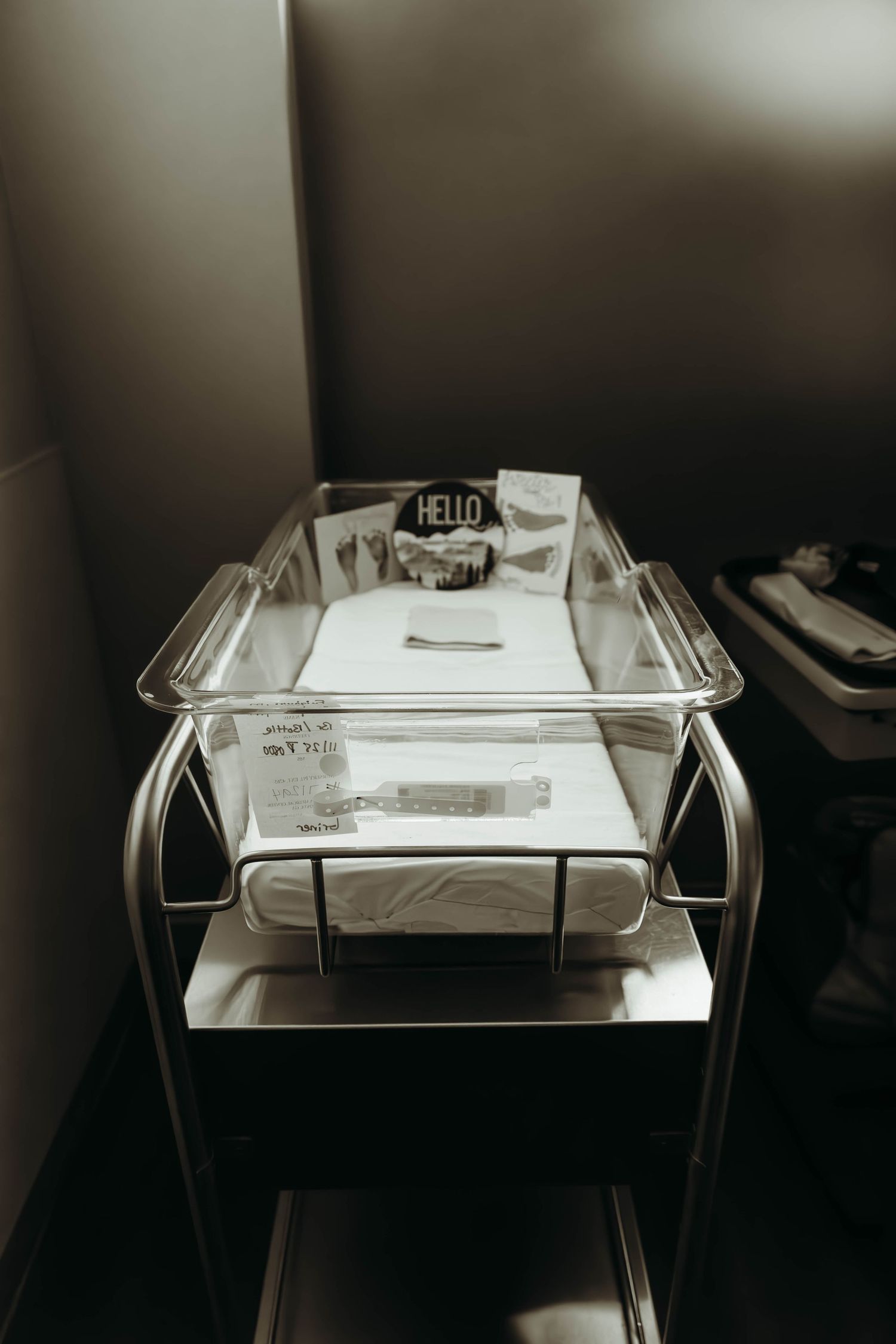 Four similar medical ventilator devices shown from different angles in hospital setting.