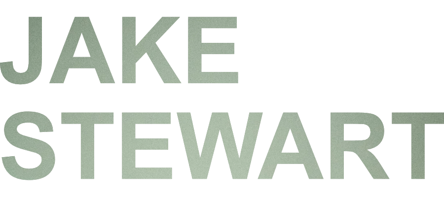 A green and white text banner with large block letters displays text against a plain background.