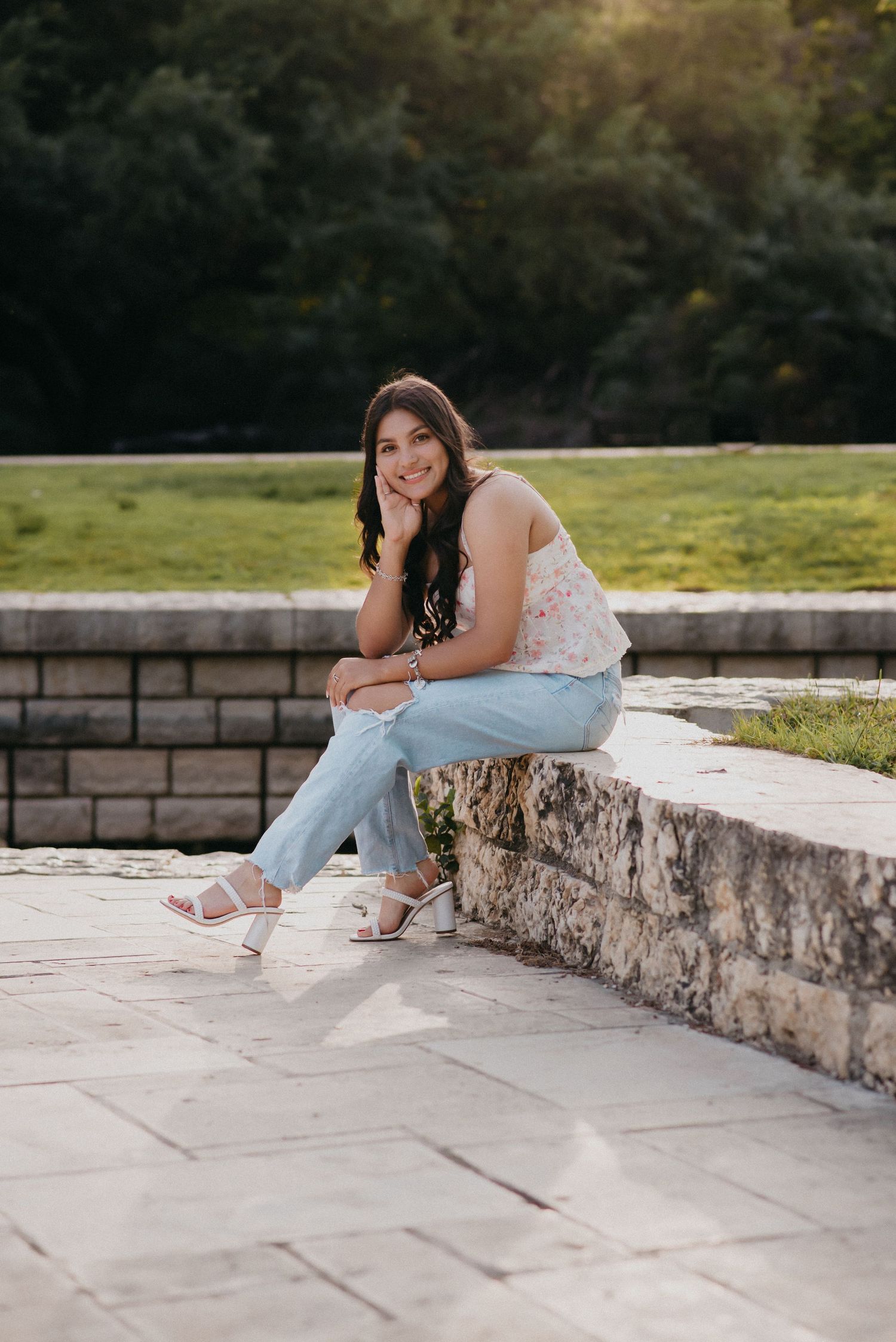 Senior girl photo in New Braunfels, TX