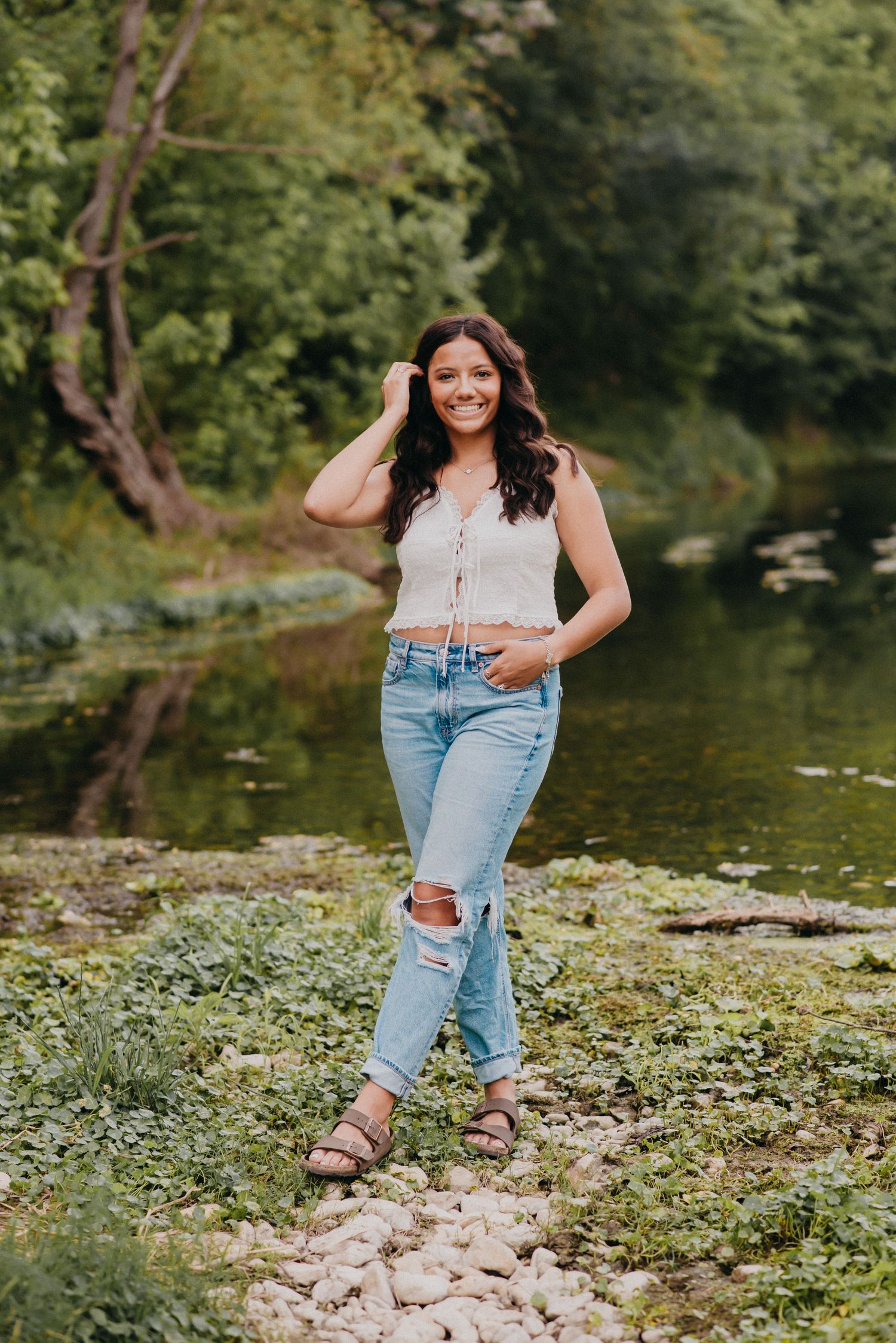 Senior girl photo in Cibolo, TX