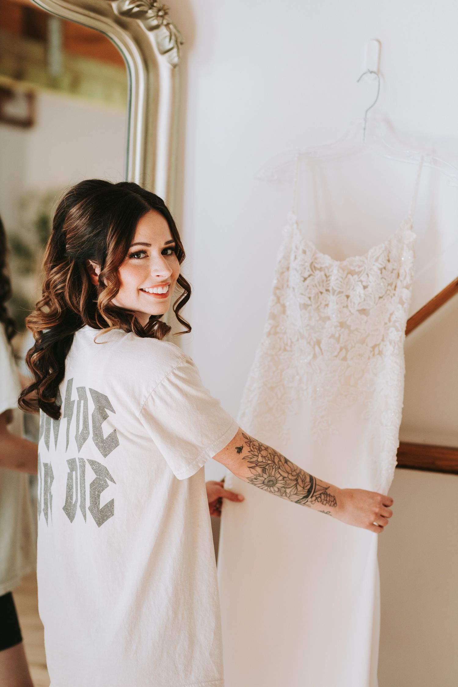 A beautiful celebration of love and commitment on a wedding day.