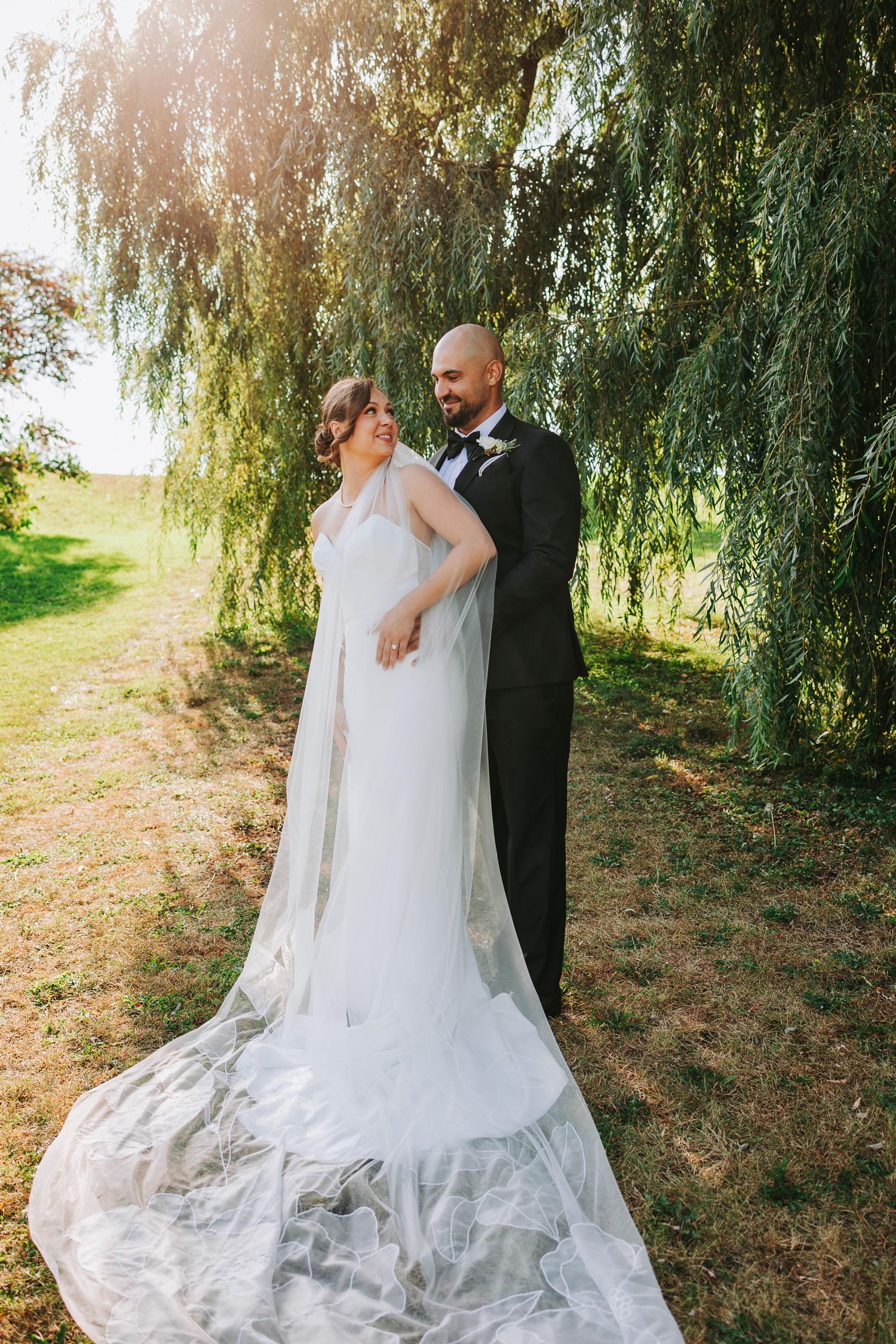 A beautiful celebration of love and commitment on a wedding day.
