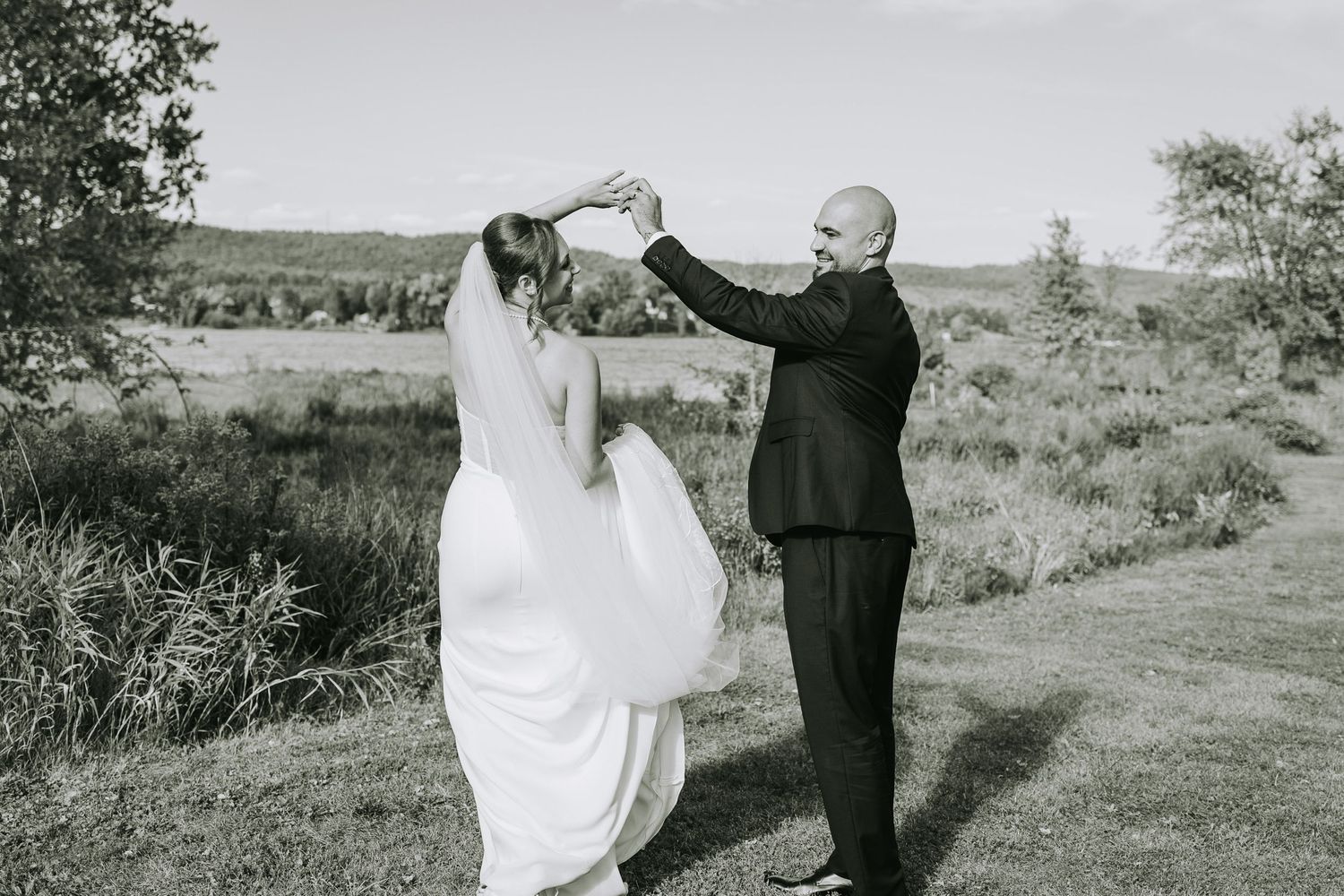 A beautiful celebration of love and commitment on a wedding day.