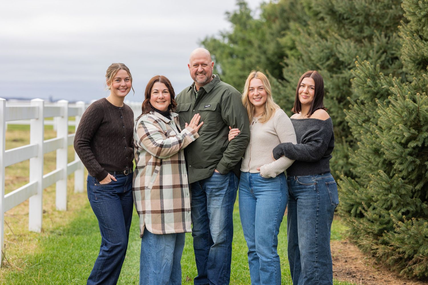 A heartwarming moment capturing the love and connection of a family.