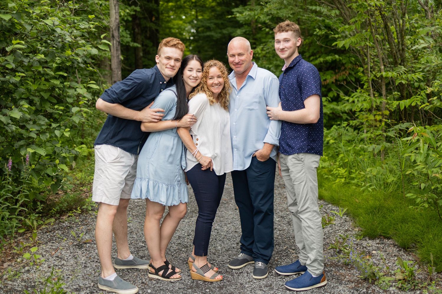 A heartwarming moment capturing the love and connection of a family.
