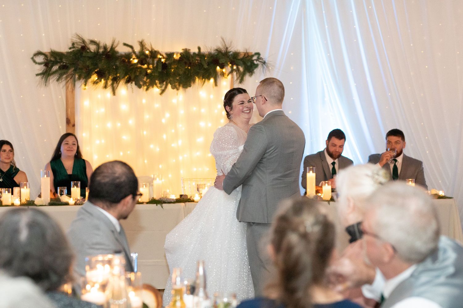 Wedding Reception at Providence MIlls Girard Ohio.