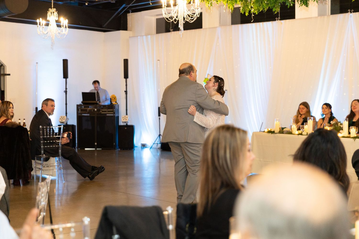 Wedding Reception at Providence MIlls Girard Ohio.