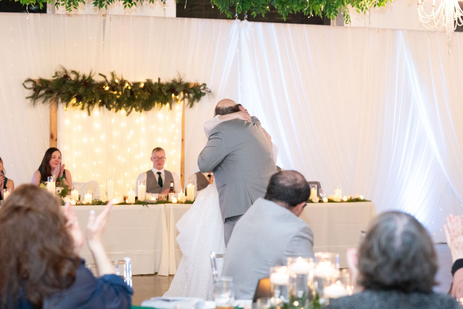 Wedding Reception at Providence MIlls Girard Ohio.
