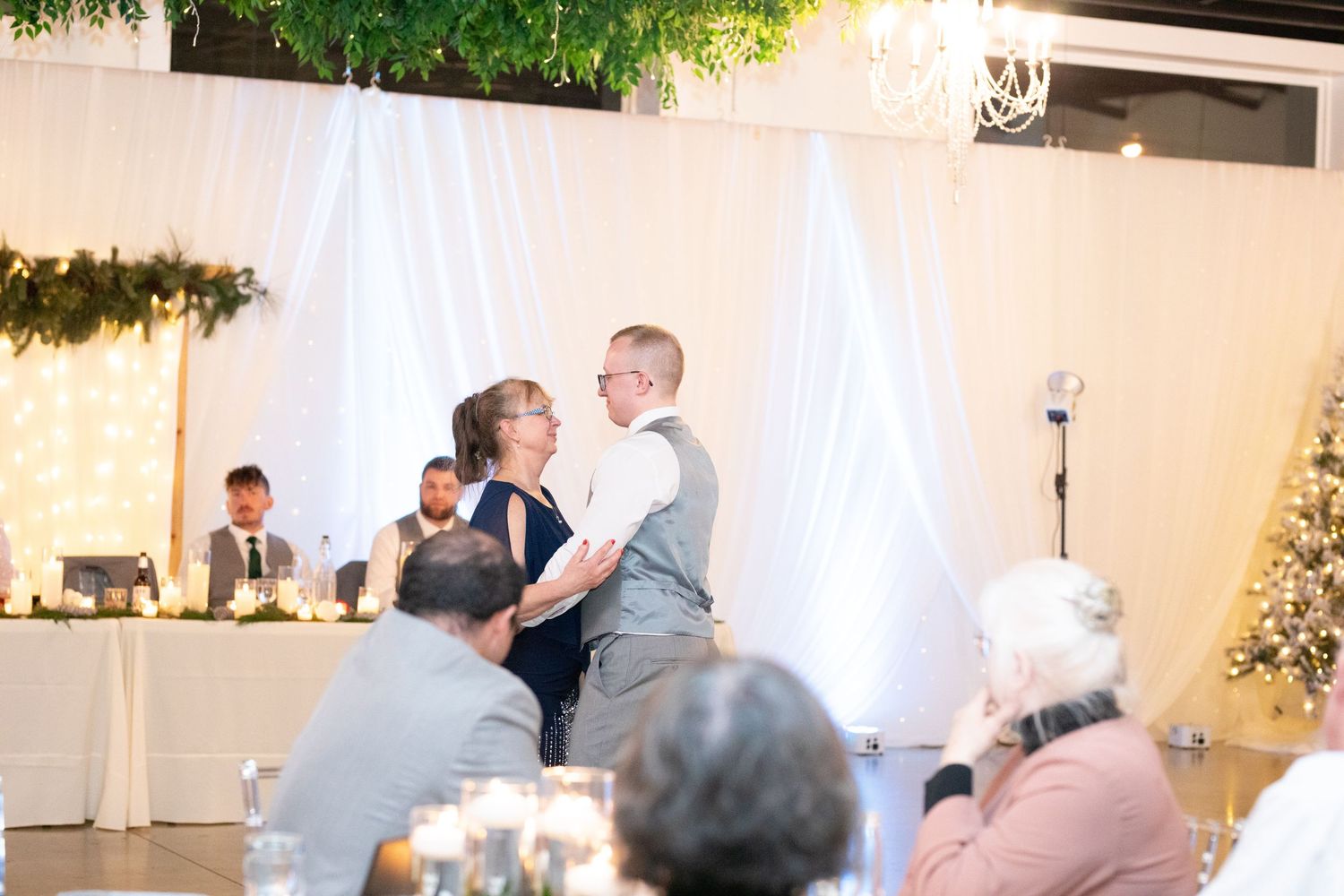 Wedding Reception at Providence MIlls Girard Ohio.