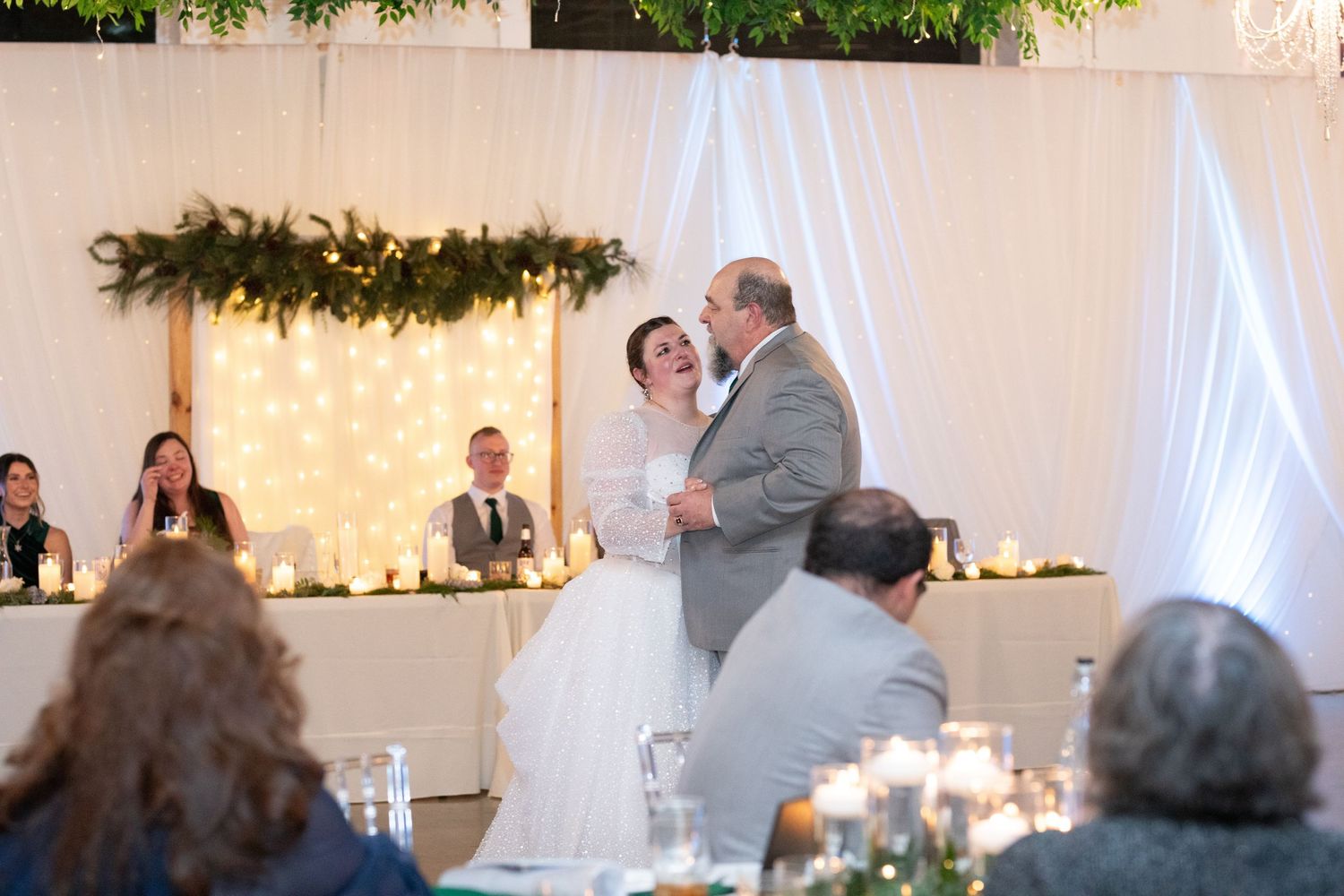 Wedding Reception at Providence MIlls Girard Ohio.