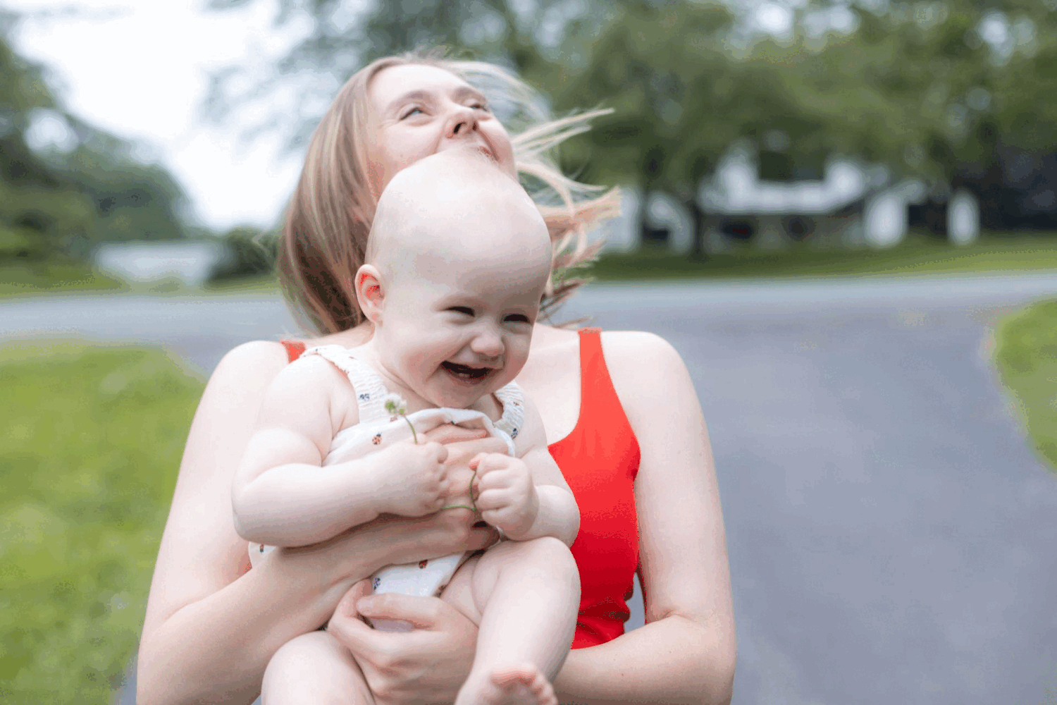 Candid, playful family photography. Mommy and me moments captured with heart