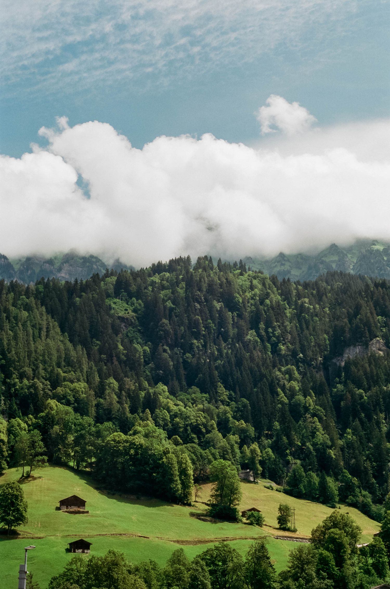 Switzerland swiss alps on 35mm film, travel photography