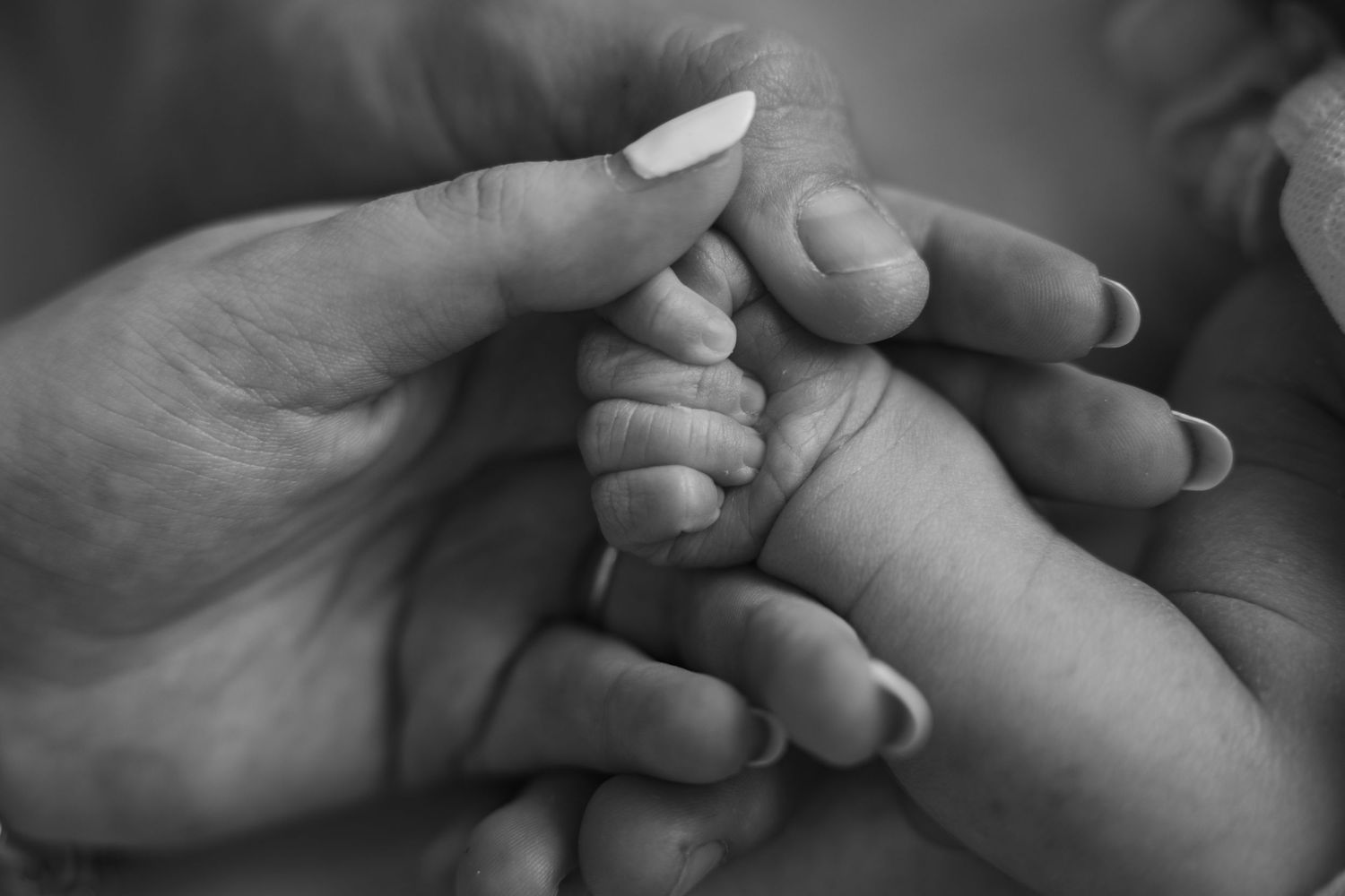 Close-up sequence showing hands demonstrating finger manipulation techniques for massage or therapy.