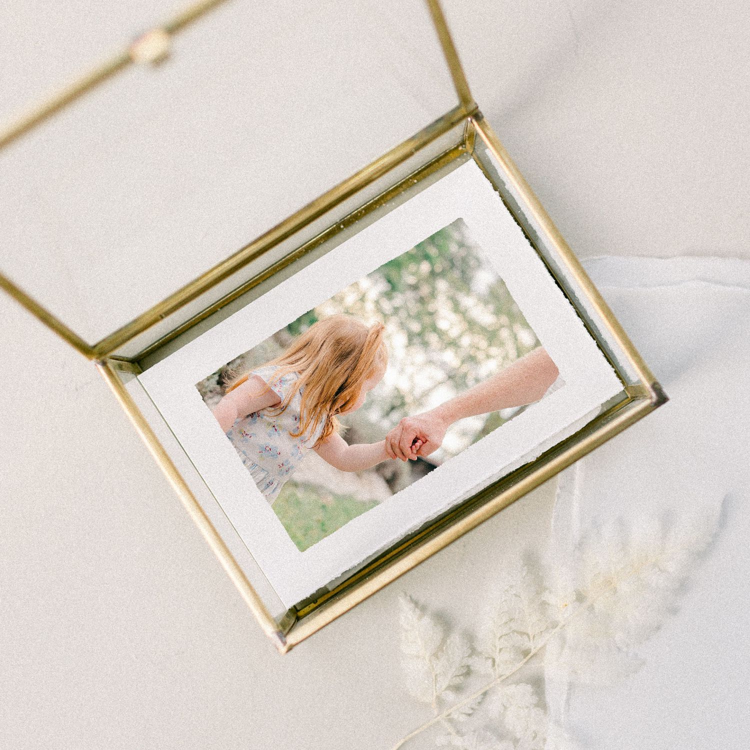 A gland box of photos available in Virginia photography studio