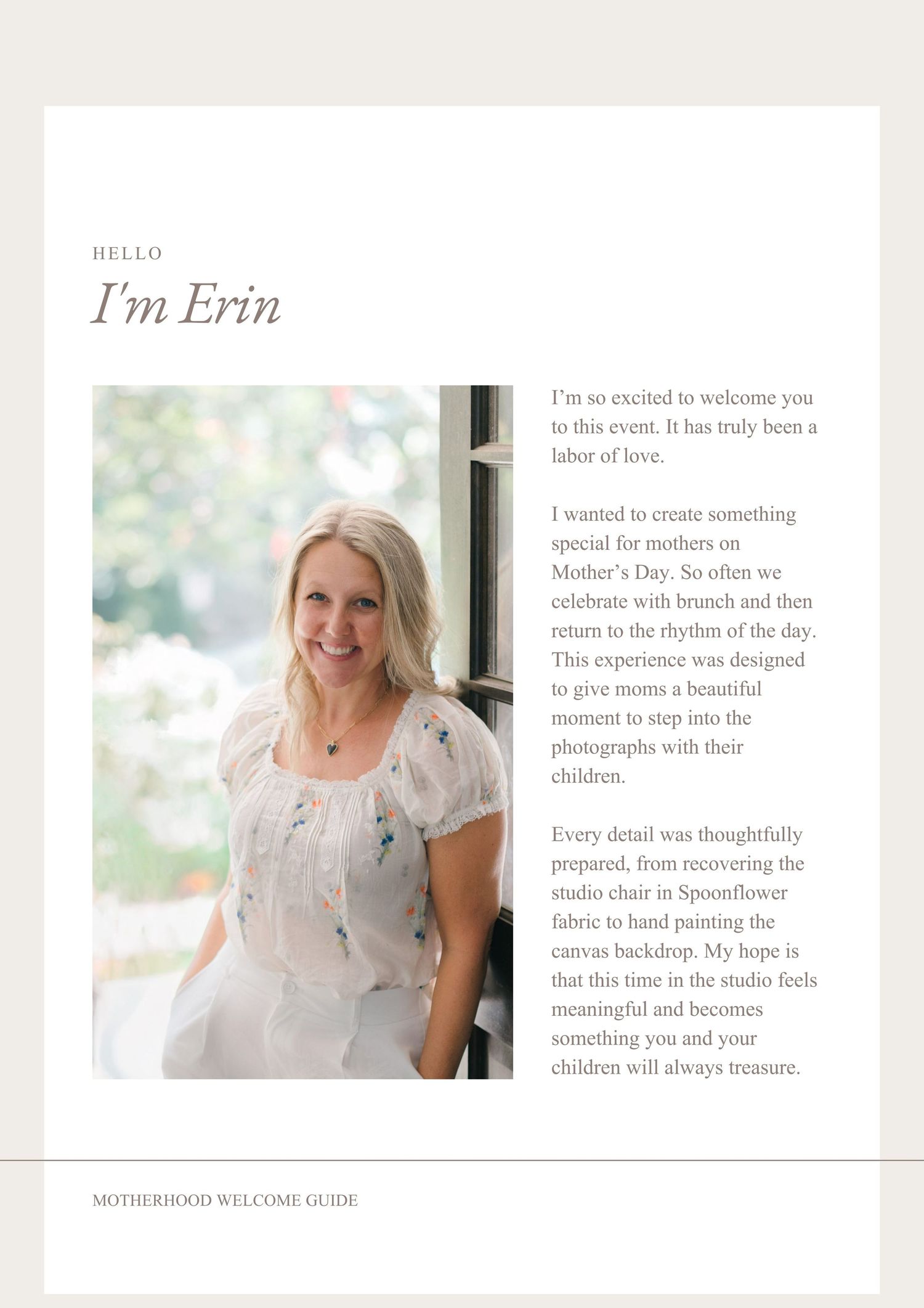 Photography preparation guide featuring Midlothian newborn photographer Erin Dyer