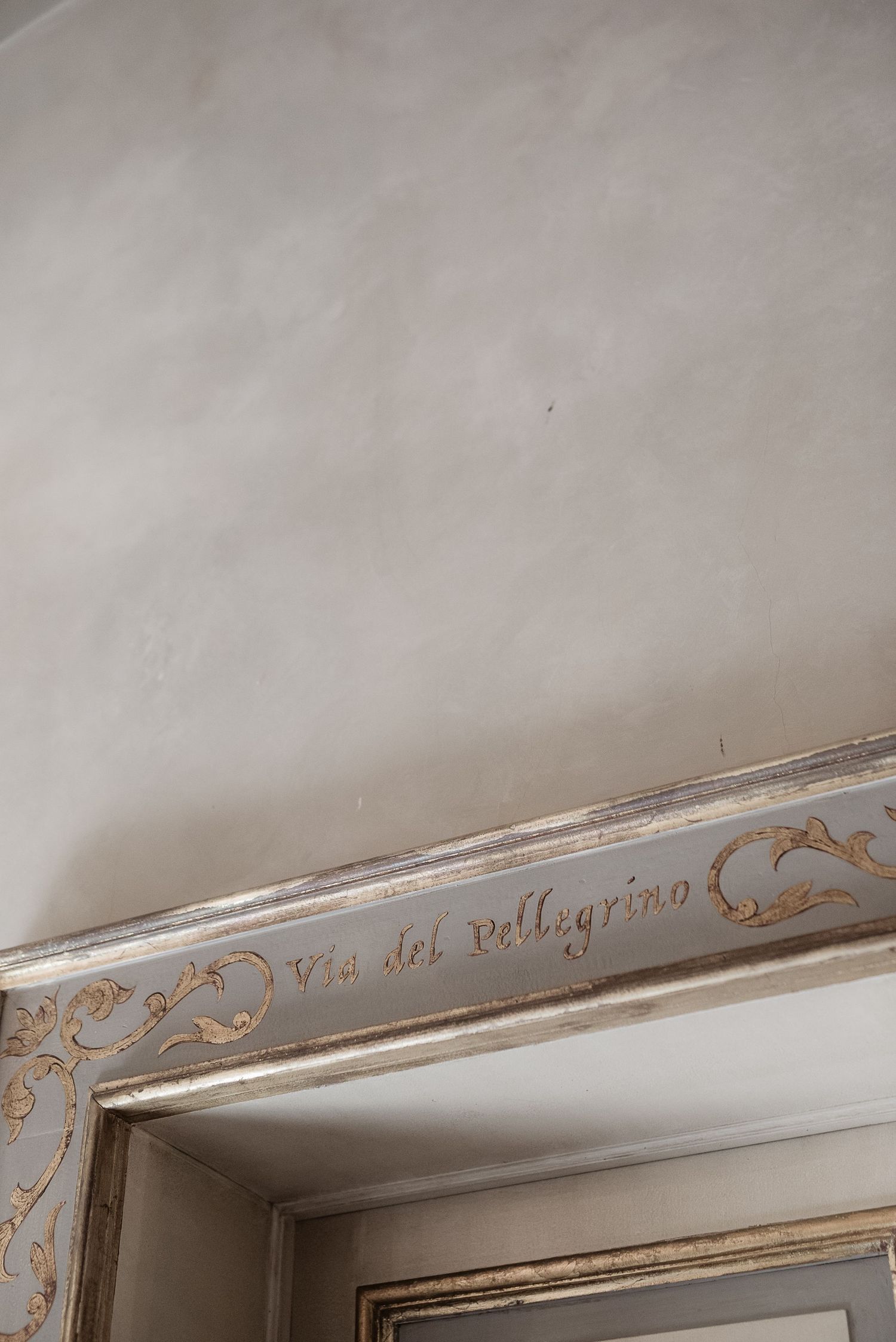 Detail of the historic architecture at Borgo Santo Pietro, Tuscany. Luxury elopement photographer Gradisca Portento.