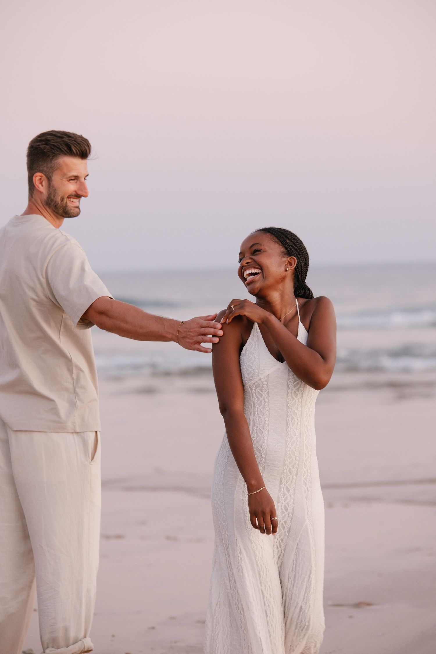 couple romantic moment hugging each other