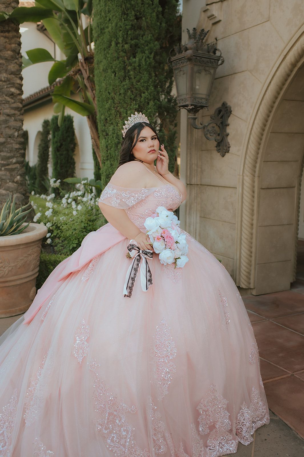 portrait session of a sweet 15  session in Fresno california.