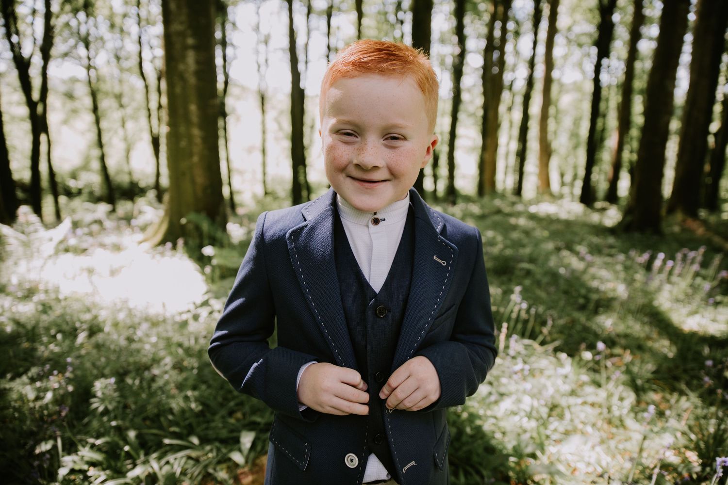 First holy communion photos at Portglenone Forest