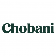 Chobani brand logo featuring the company name in dark green serif font on a white background.