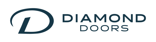 A blue and white logo for Diamond Books with a stylized diamond shape and text.
