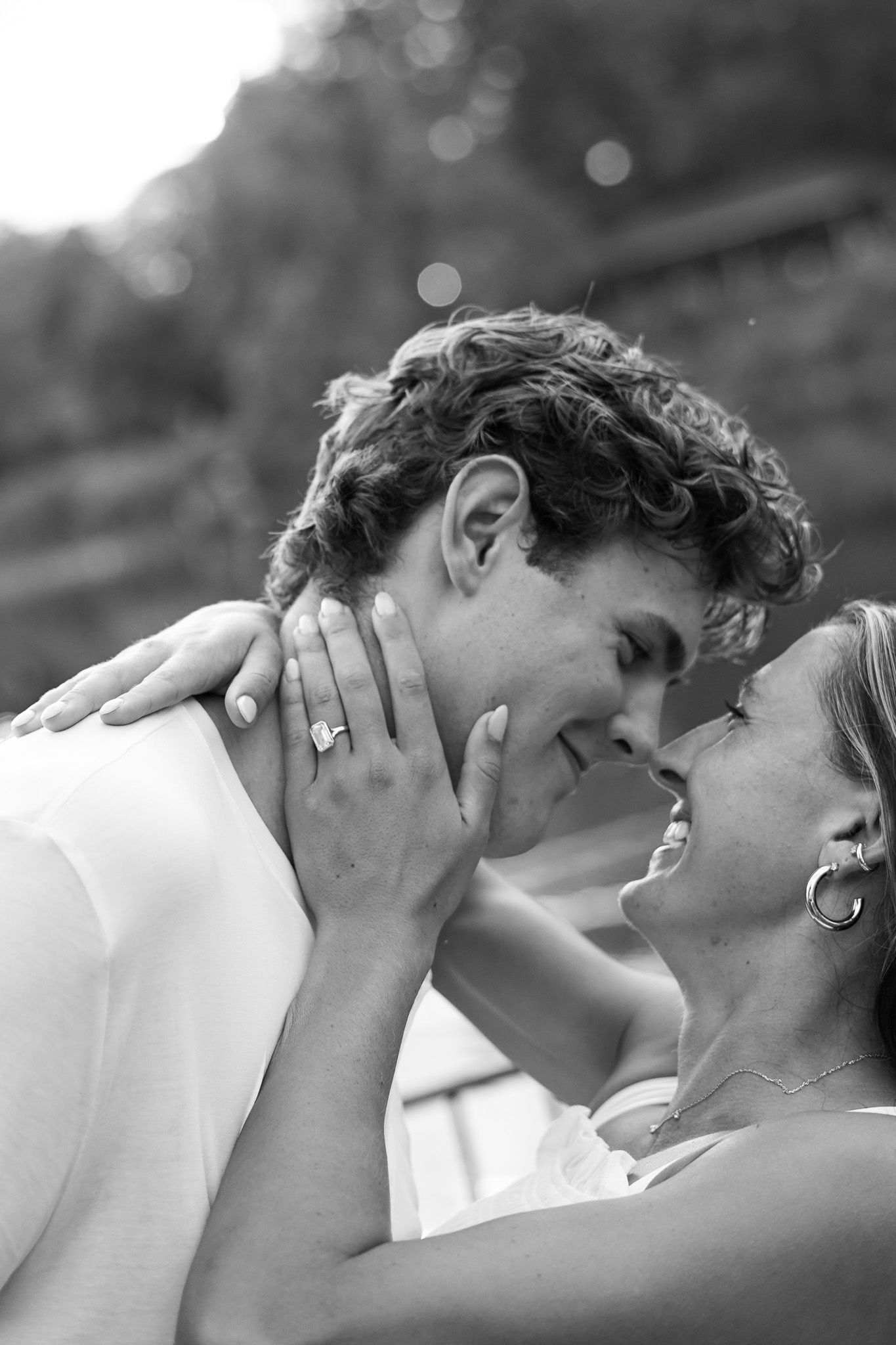 Engagement photographer in OKC, Tulsa, Stillwater, and Edmond creating vibrant, high-quality images for couples in love.