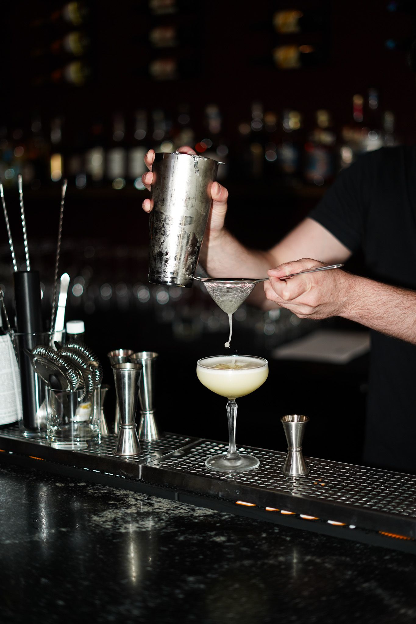 Oklahoma bar photographer capturing bold, high-quality images of cocktails, interiors, and events for menus, websites, and marketing.