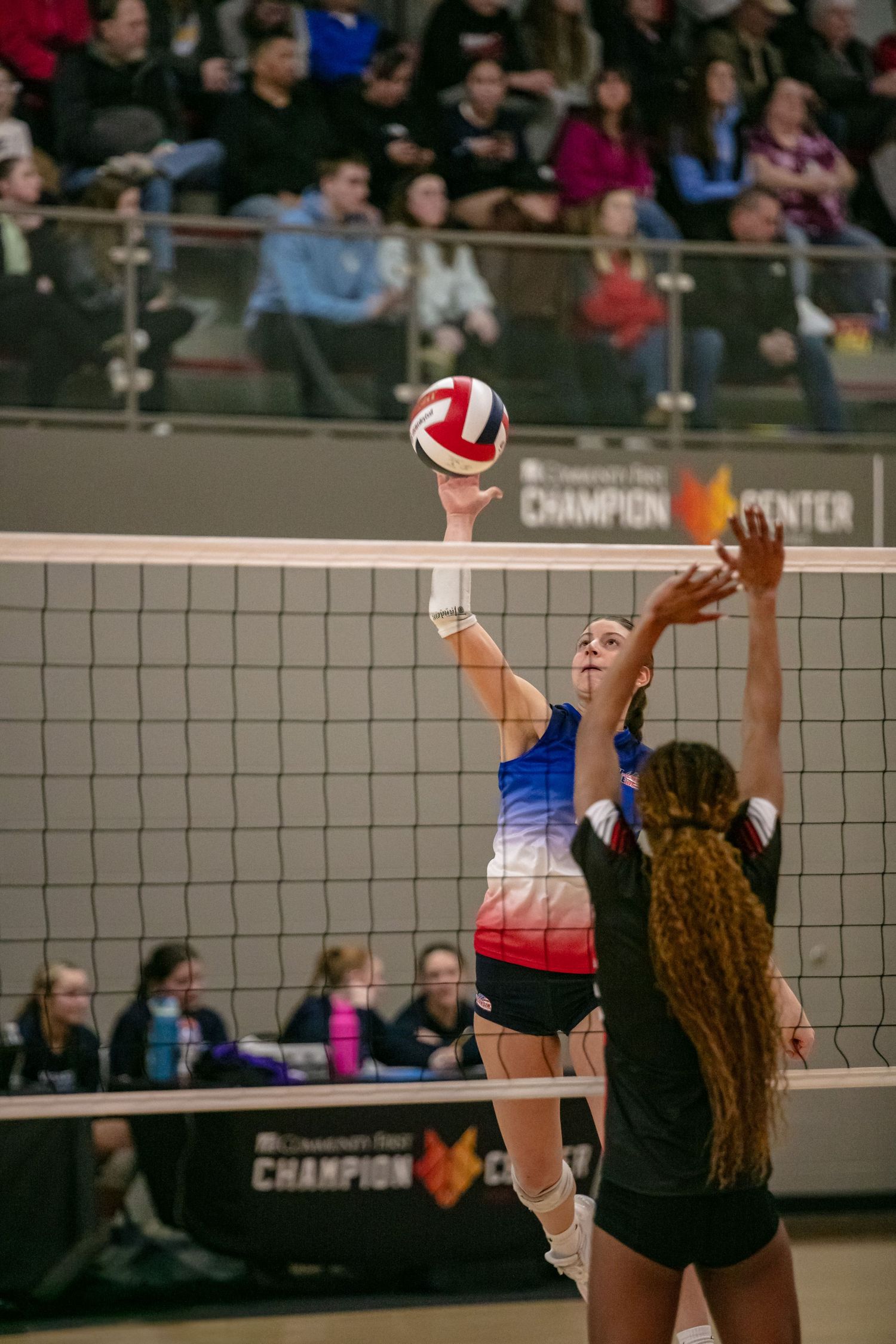 Monticello Magic Volleyball, Bump set spike, Photographer.