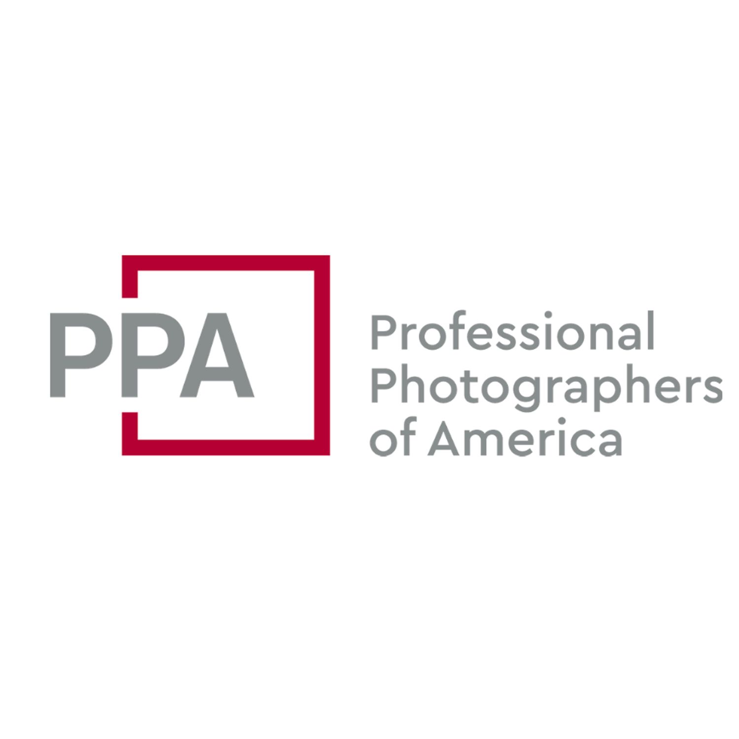 Professional Photographers of America (PPA) logo in red and gray.