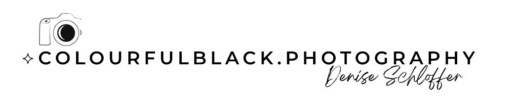 Simple monochrome photography brand identity with camera emblem.