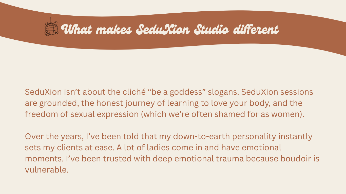 Why SeduXion Studio is different. Boudoir Photographer Mandurah. Boudoir Photographer Perth. Boudoir Photographer Bunbury. Western Australia