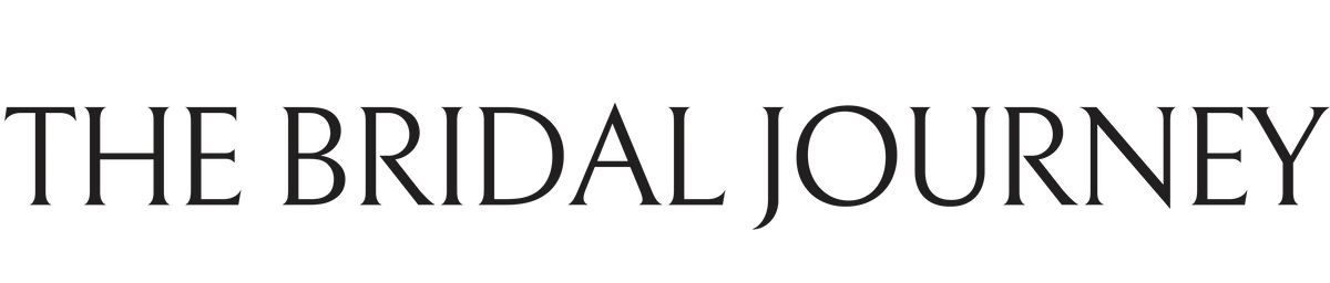 The Bridal Journey elegant serif logo in black text on a white background.