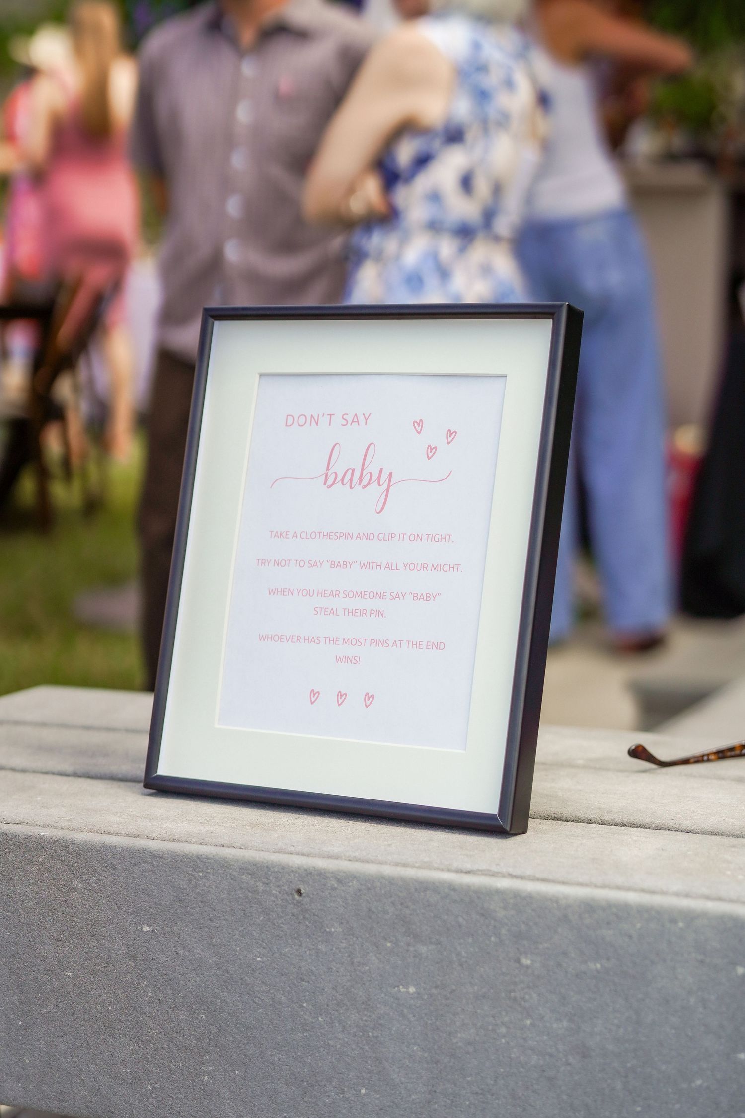 Framed pink 