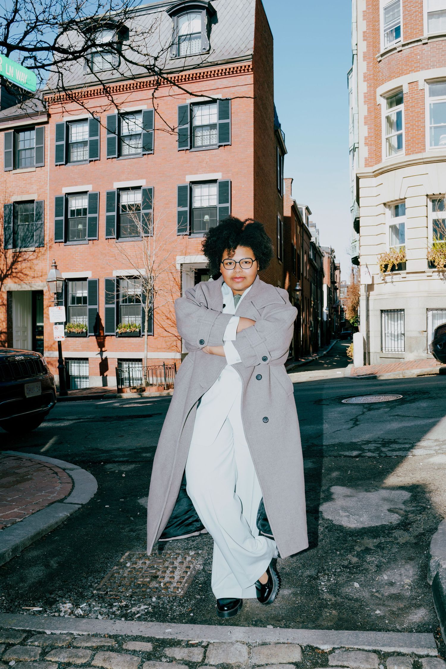 Editorial portrait in Boston