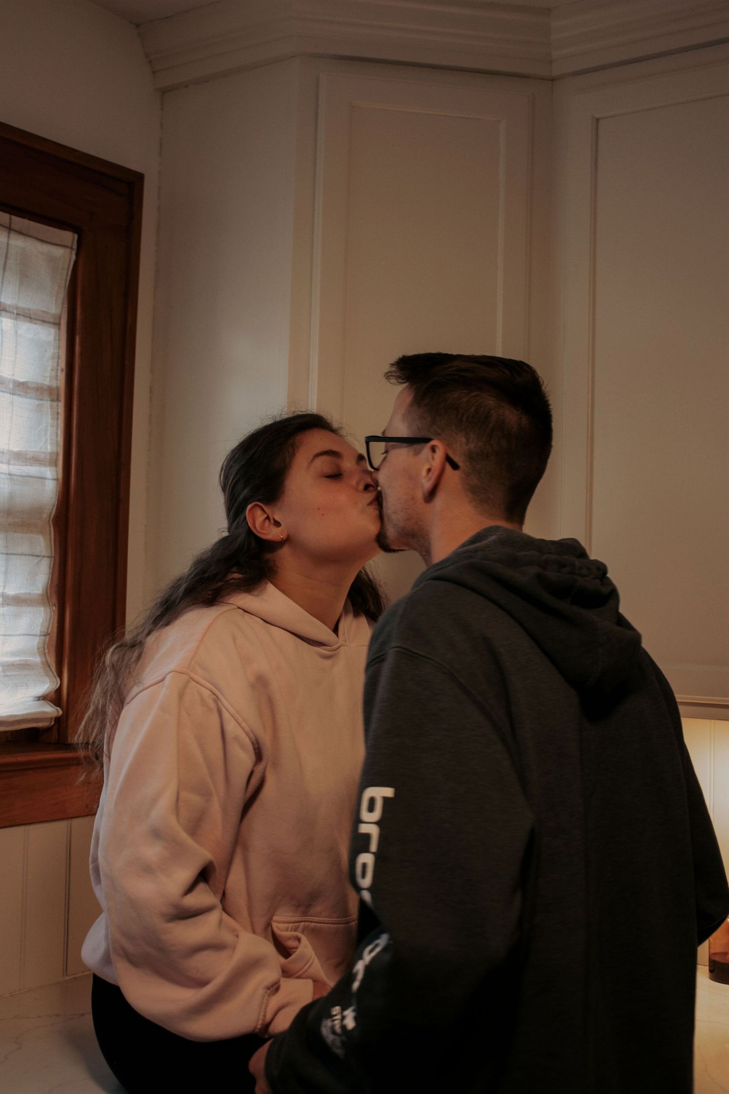 Image from The Carey's cozy at home photoshoot