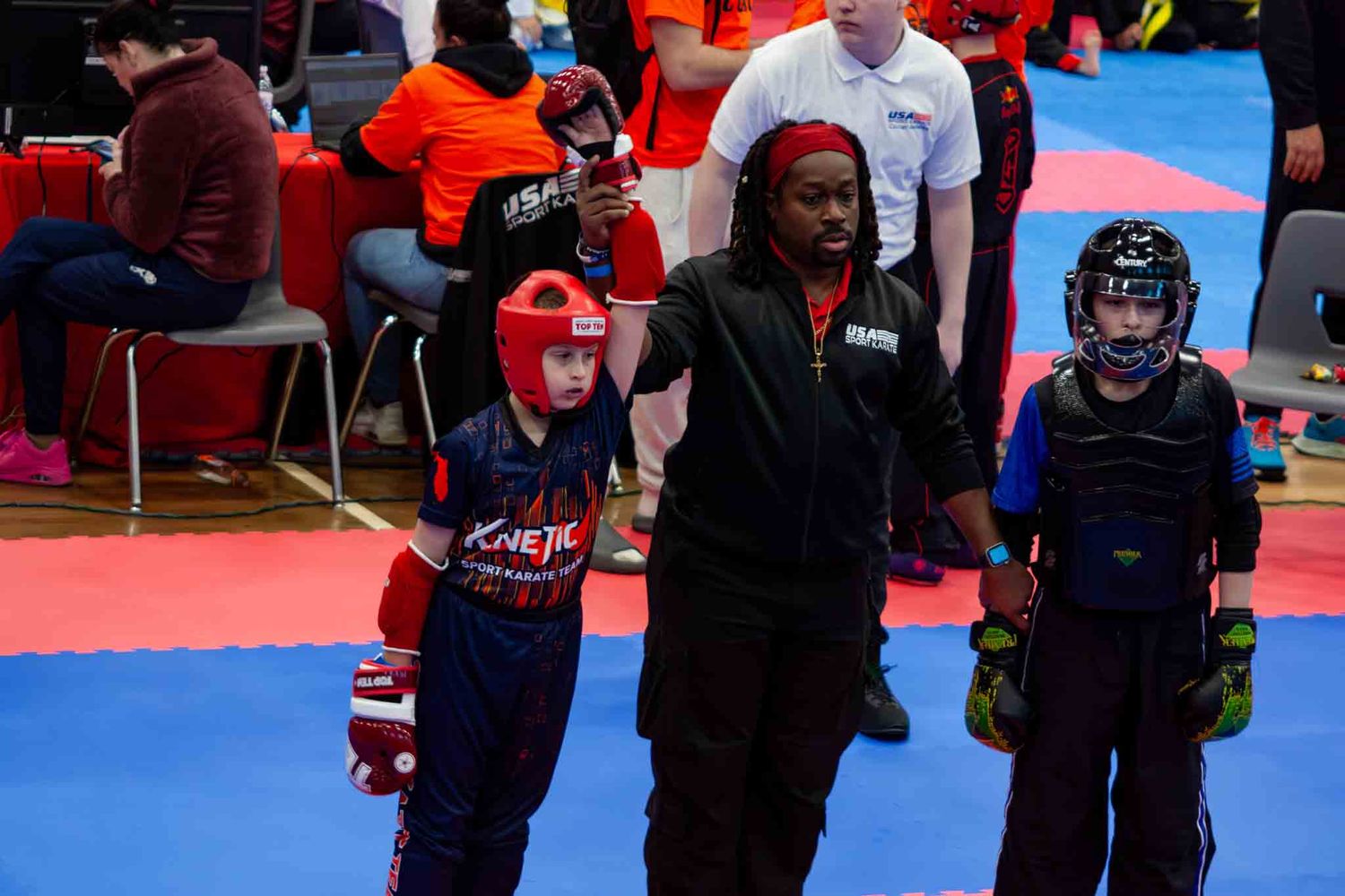 Image of Karate participant at Karate Tournament