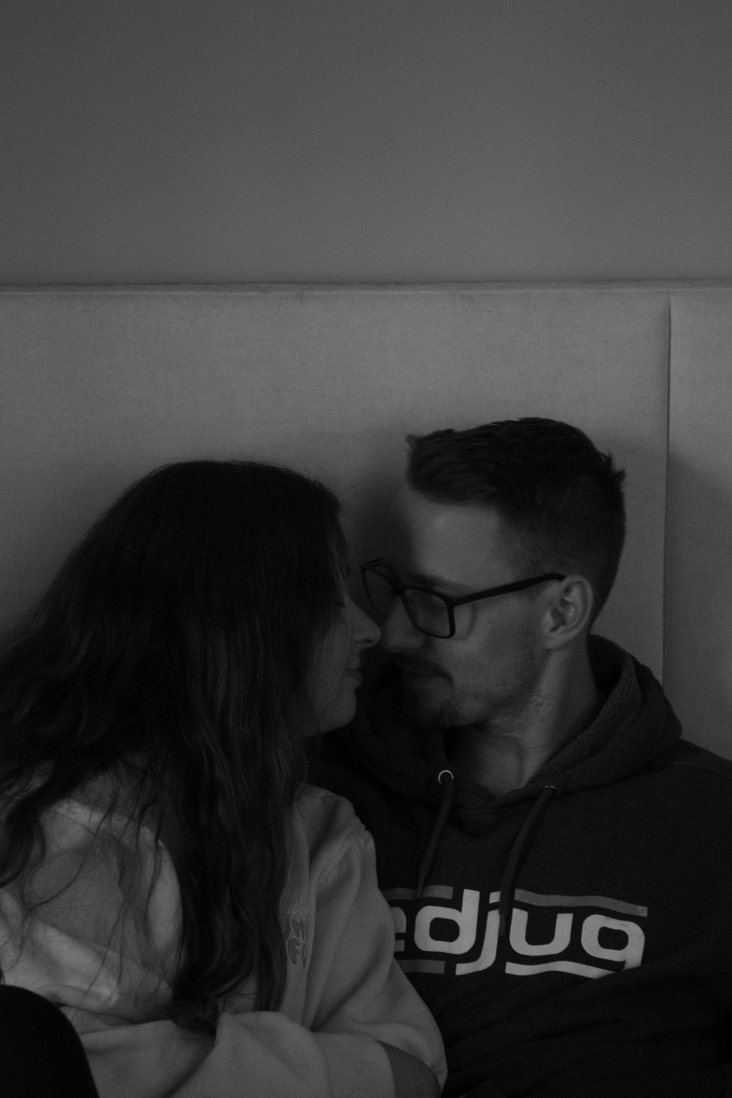 Image from The Carey's cozy at home photoshoot