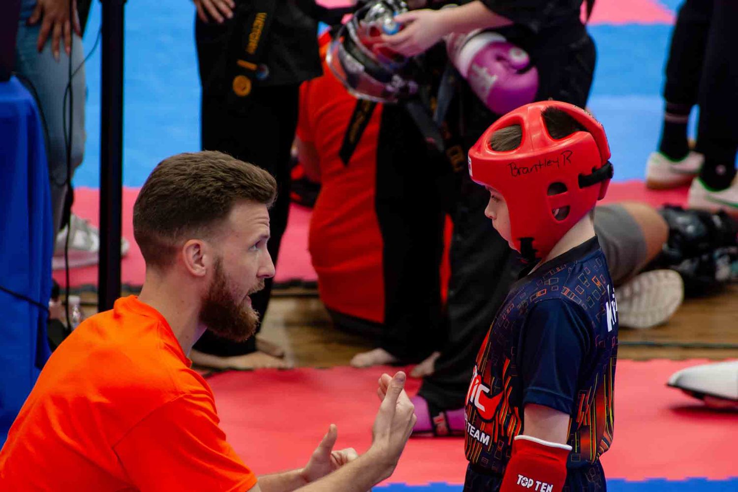 Image of Karate participant at Karate Tournament