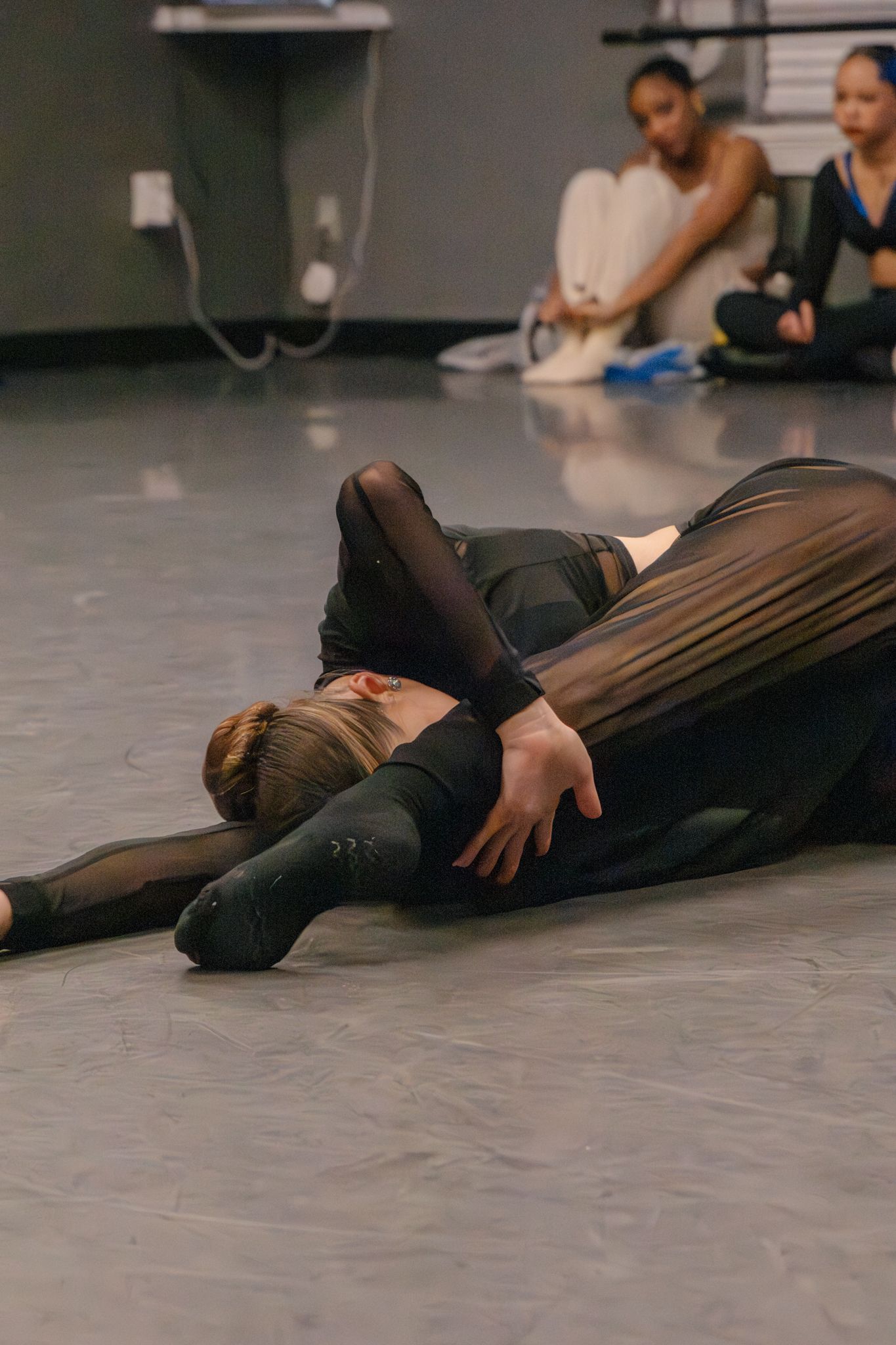 Image of Victoria's School of Dance dancers dancing at their dress rehearsal