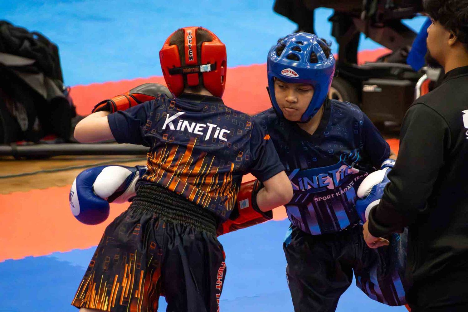 Image of Karate participant at Karate Tournament