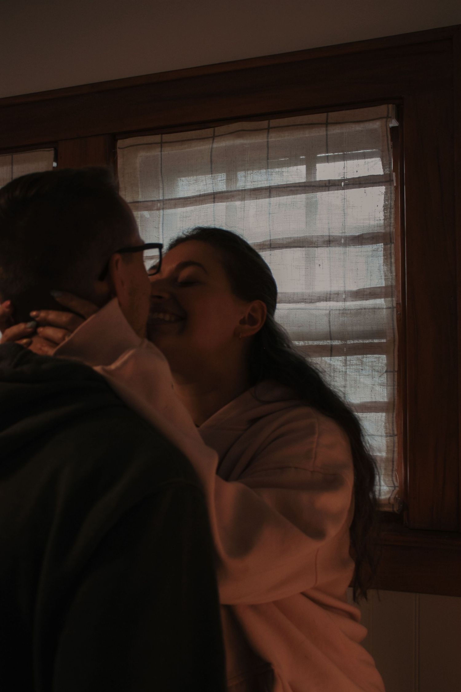 Image from The Carey's cozy at home photoshoot