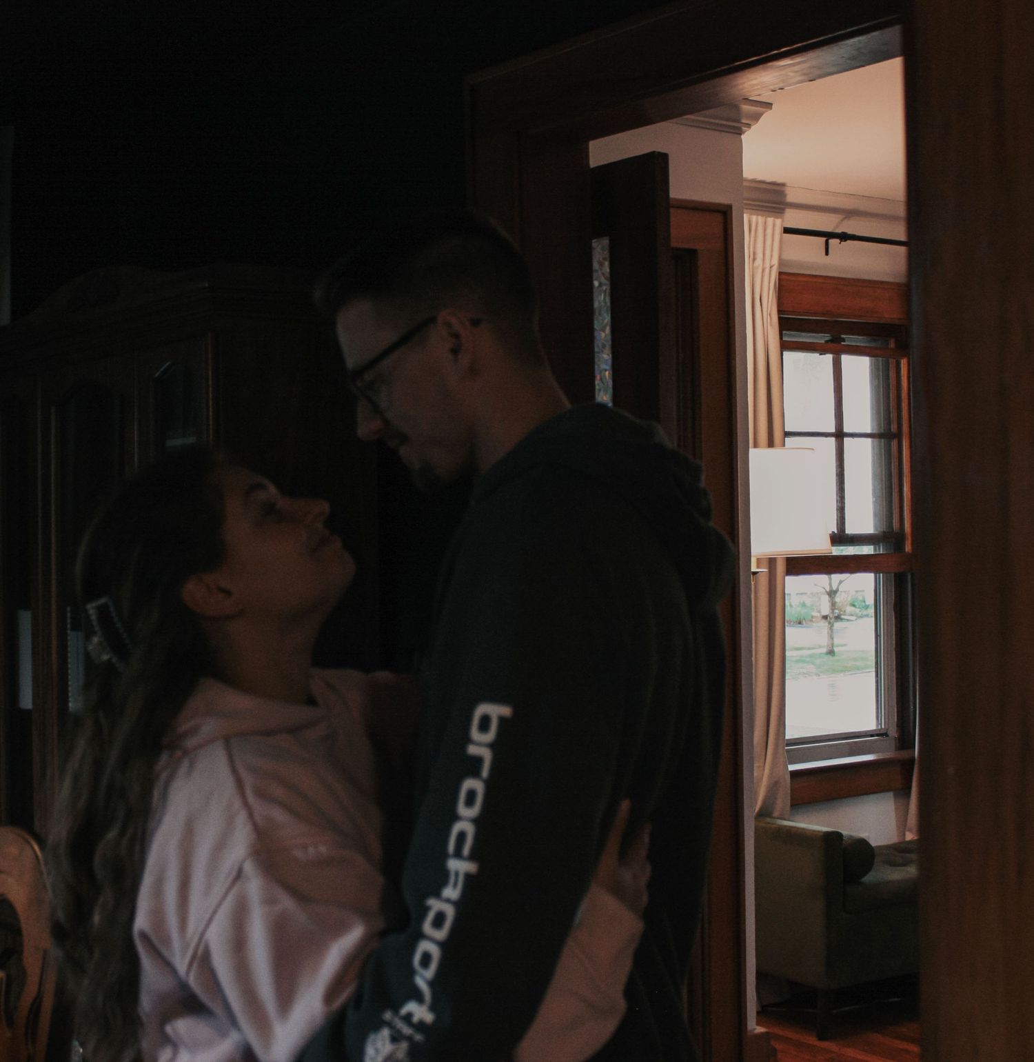 Image from The Carey's cozy at home photoshoot