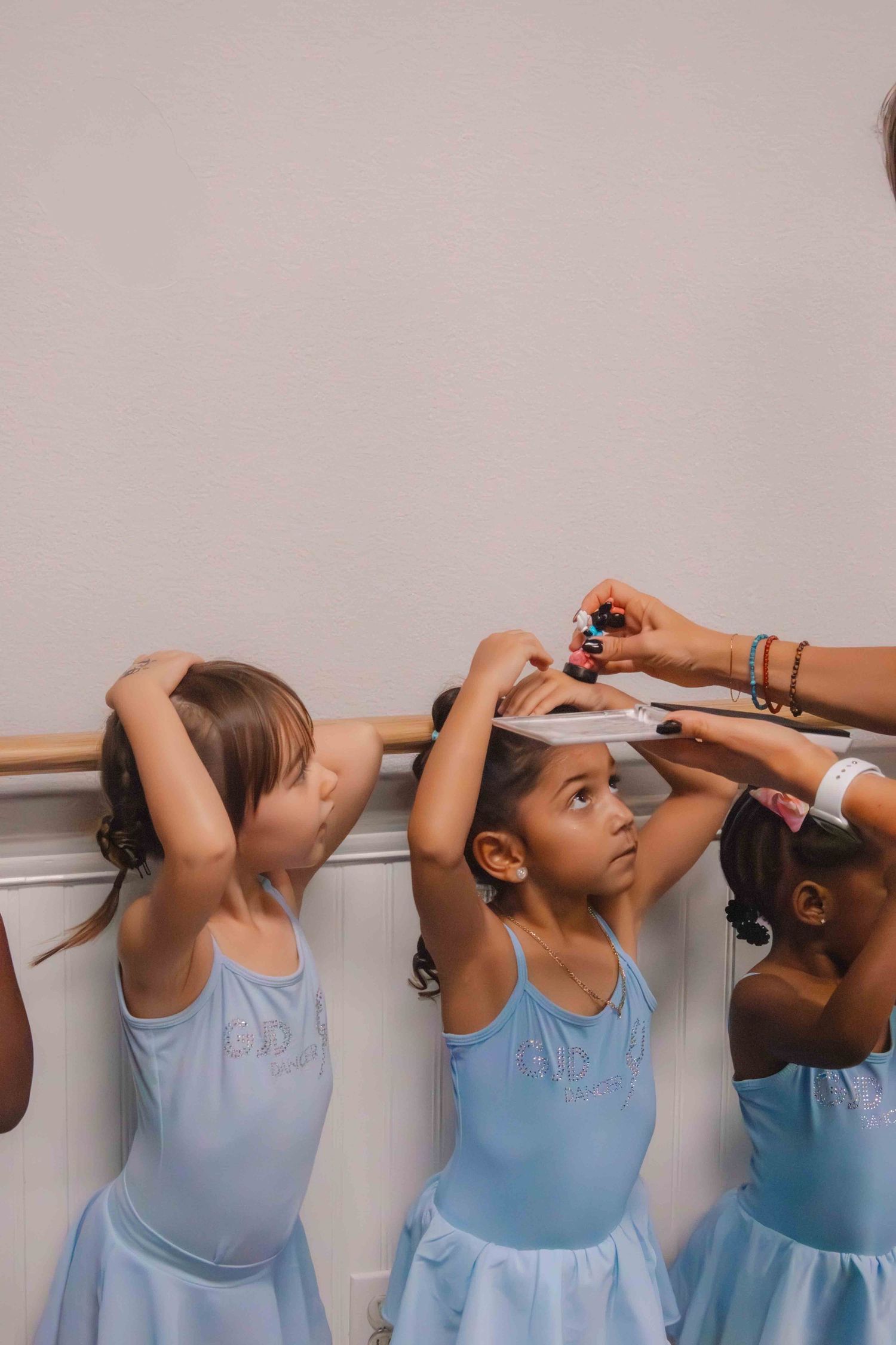 Image of dancers at Amretta's Grand Jete Dance Company dancing in their classes