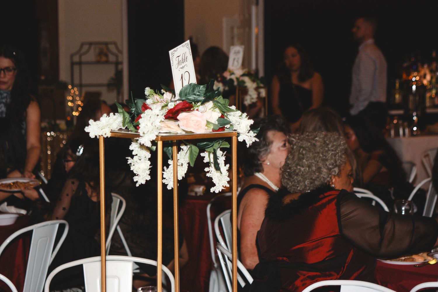 Image of Victoria's School of Dance dancers celebrating at their National Dance Honors Society induction ceremony
