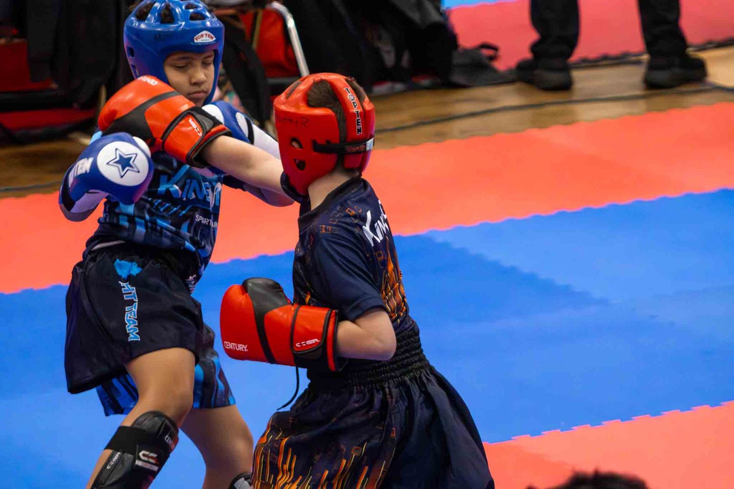 Image of Karate participant at Karate Tournament
