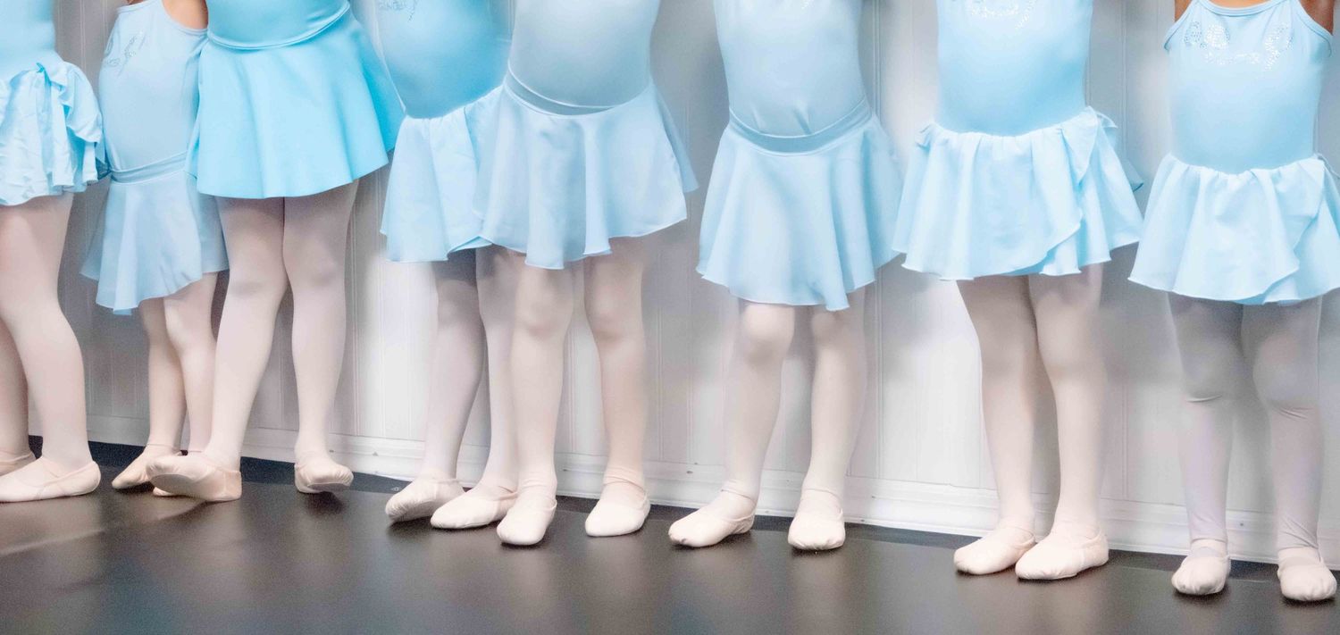 Image of dancers at Amretta's Grand Jete Dance Company dancing in their classes
