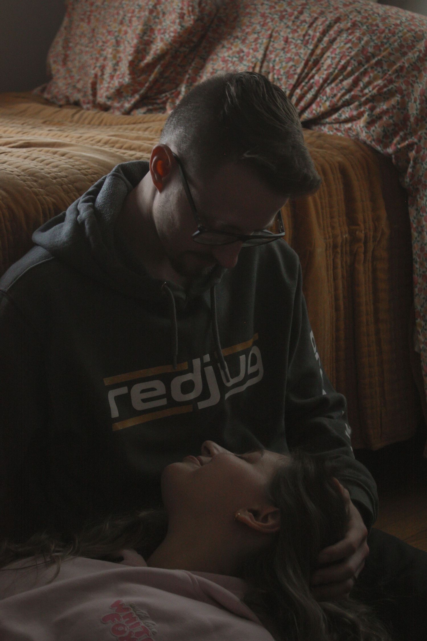 Image from The Carey's cozy at home photoshoot